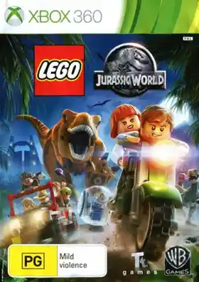 Lego Jurassic World (USA) box cover front